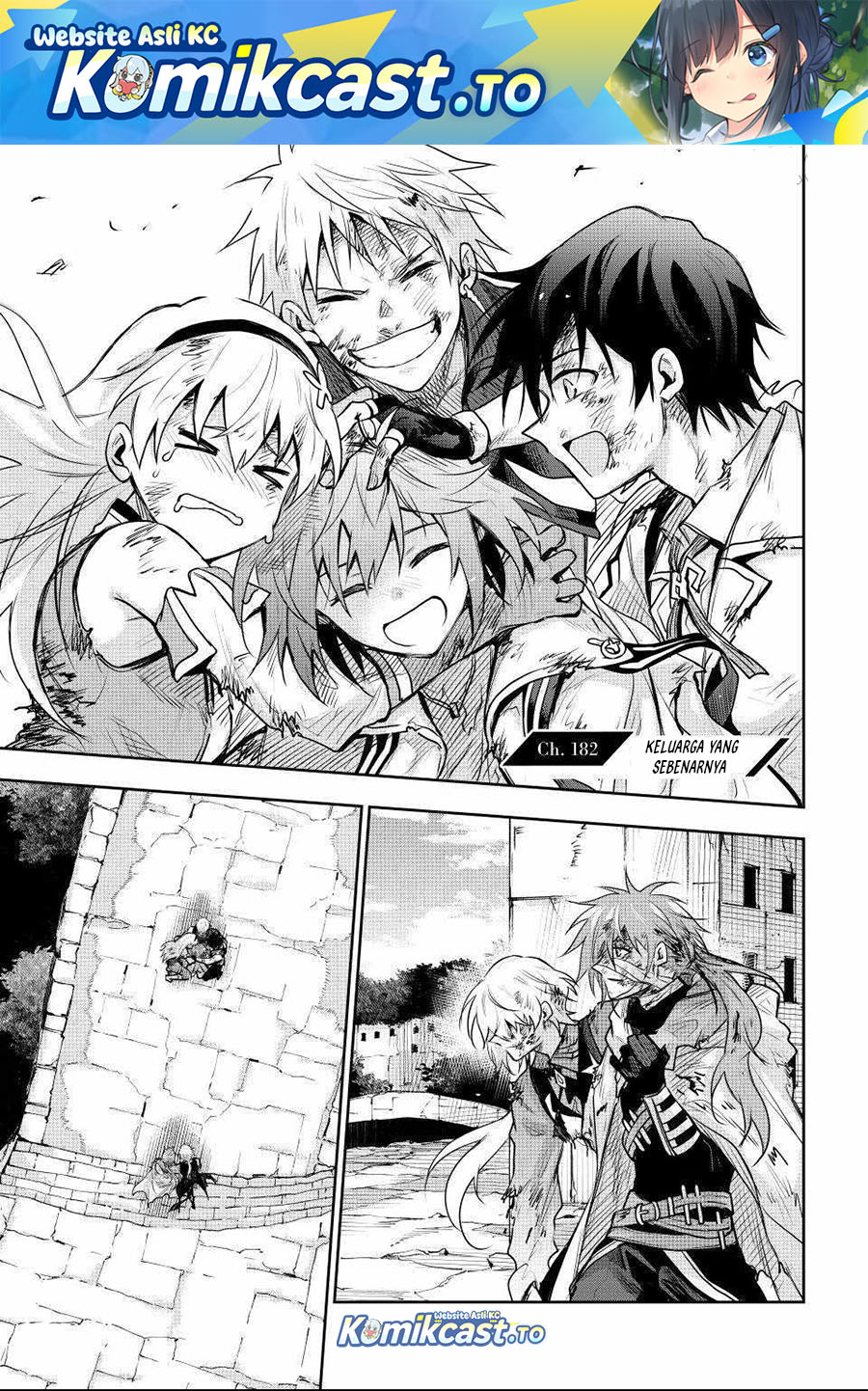 A Court Magician, Who Was Focused On Supportive Magic Because His Allies Were Too Weak, Aims To Become The Strongest After Being Banished Chapter 182 Gambar 2