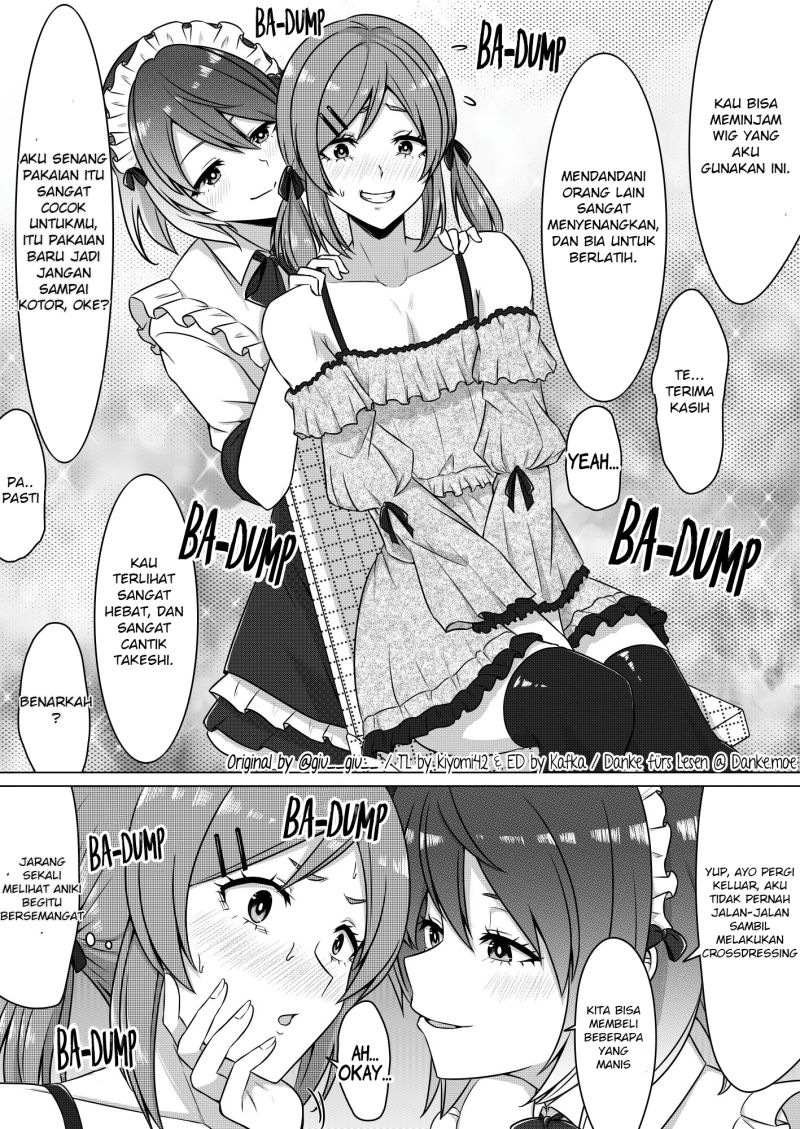 A Crossdressing Aniki and His Underling Chapter 01 Gambar 5