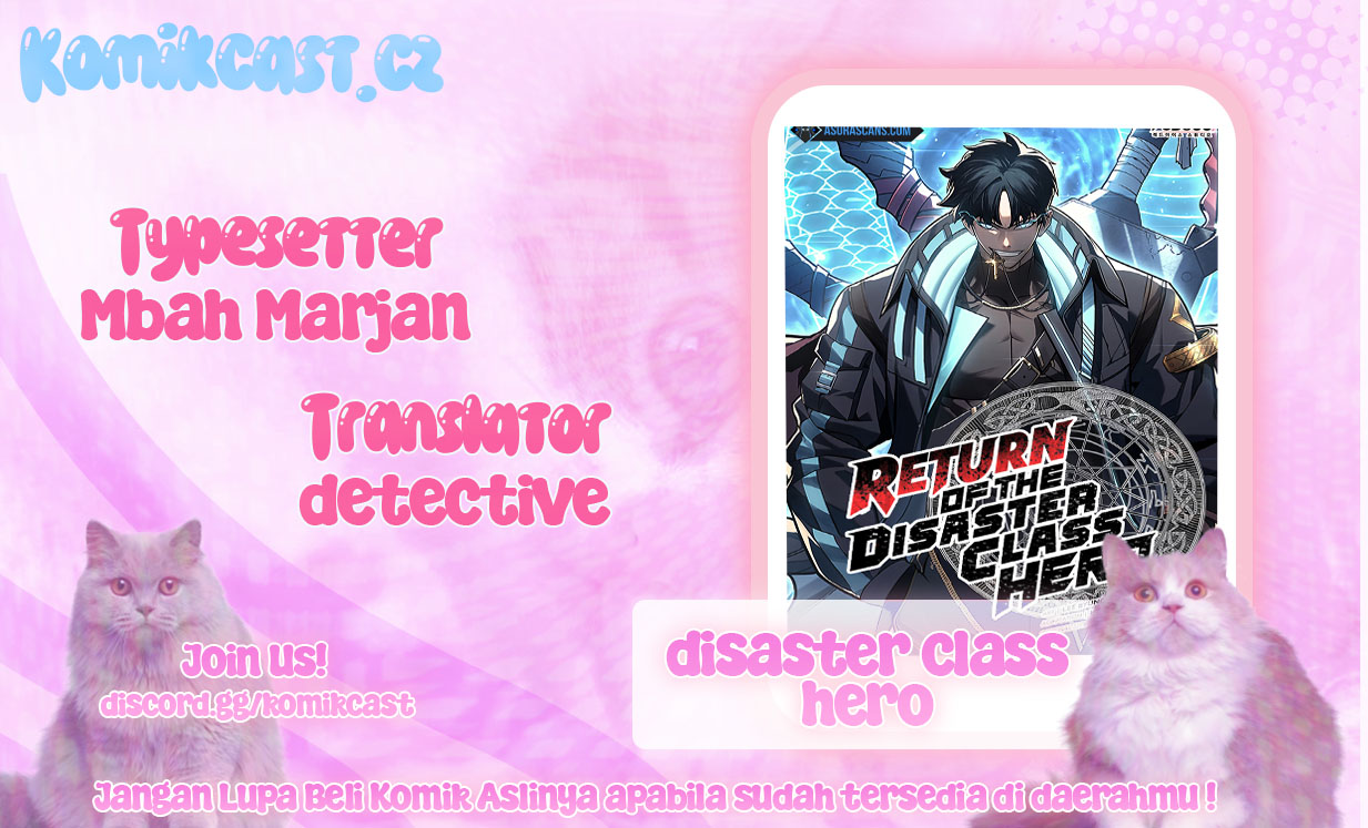 A Disaster-Class Hero Has Returned Chapter 99 Gambar 1