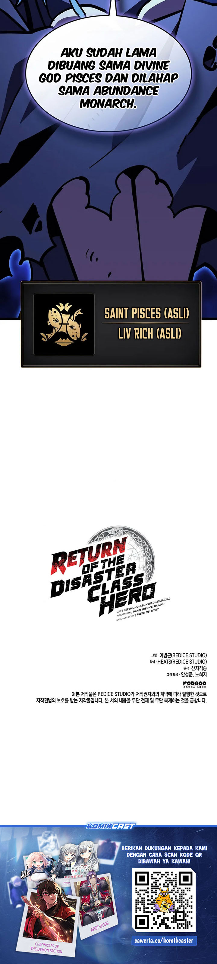 A Disaster-Class Hero Has Returned Chapter 140 Gambar 47