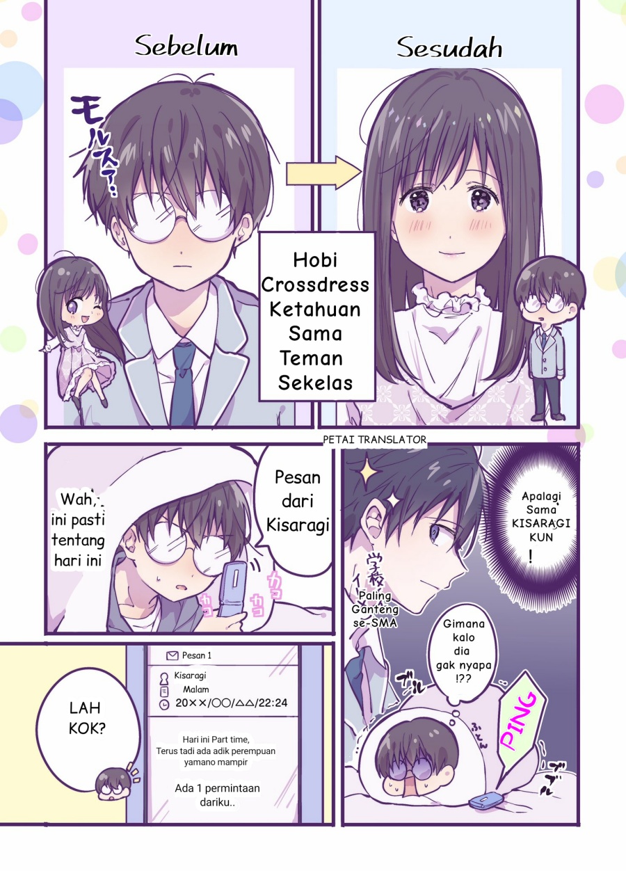 A First-Year High School Boy Whose Hobby Is Cross-Dressing Chapter 02 Gambar 1