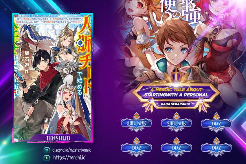 A Heroic Tale About Starting With A Personal Relations Cheat (Ability) And Letting Others Do The Job Chapter 06 Gambar 1
