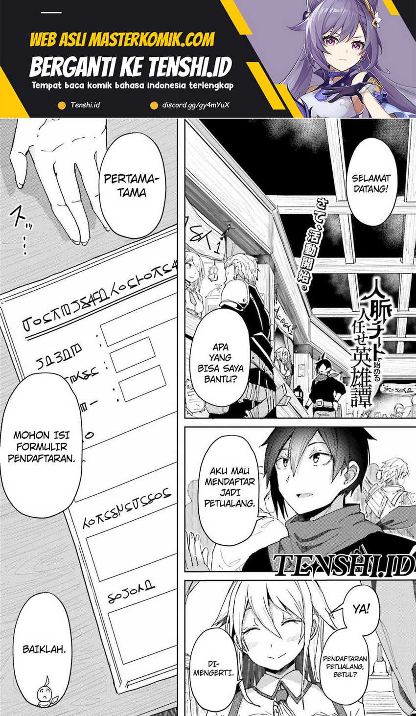 A Heroic Tale About Starting With A Personal Relations Cheat (Ability) And Letting Others Do The Job Chapter 06 Gambar 2