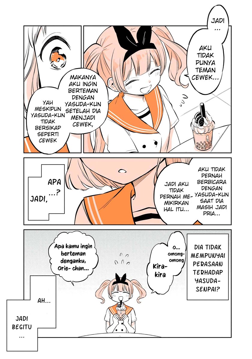 A Lazy Guy Woke Up As A Girl One Morning Chapter 10 Gambar 16