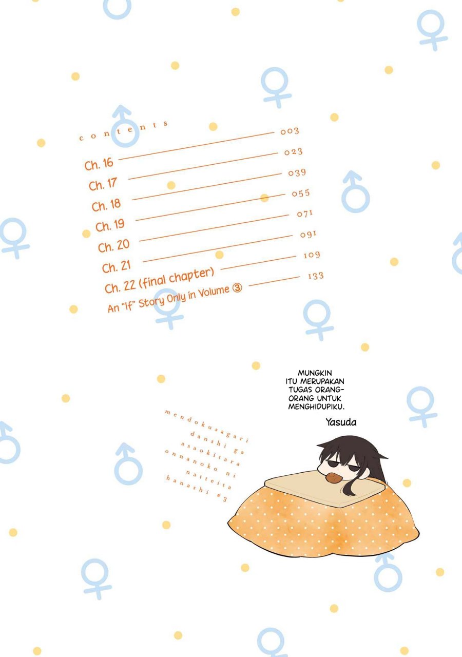 A Lazy Guy Woke Up As A Girl One Morning Chapter 16 Gambar 4