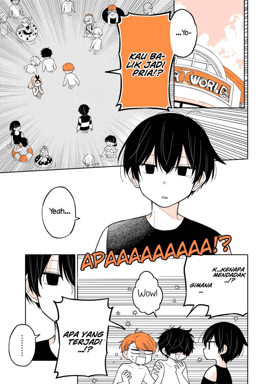 A Lazy Guy Woke Up As A Girl One Morning Chapter 16 Gambar 7