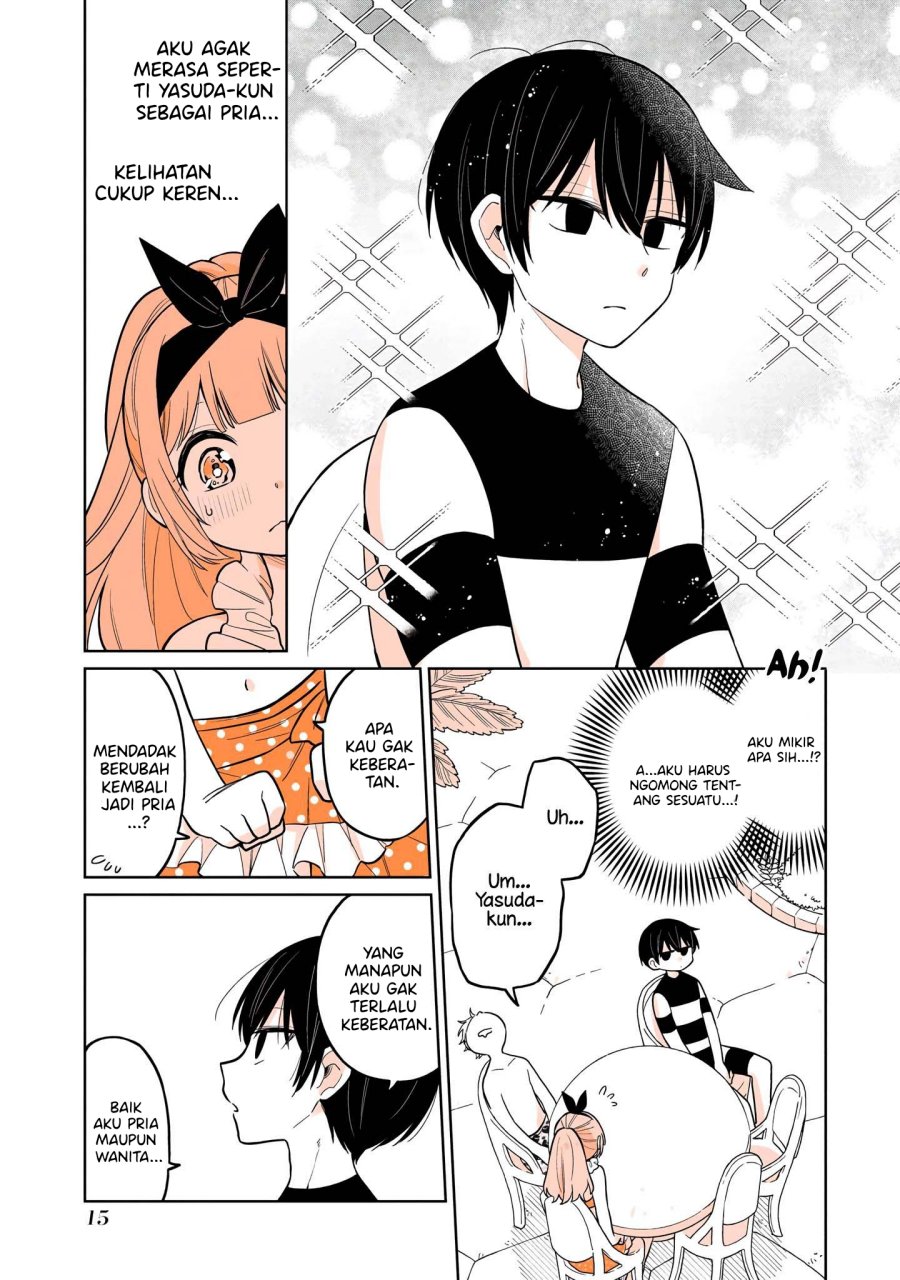 A Lazy Guy Woke Up As A Girl One Morning Chapter 16 Gambar 17