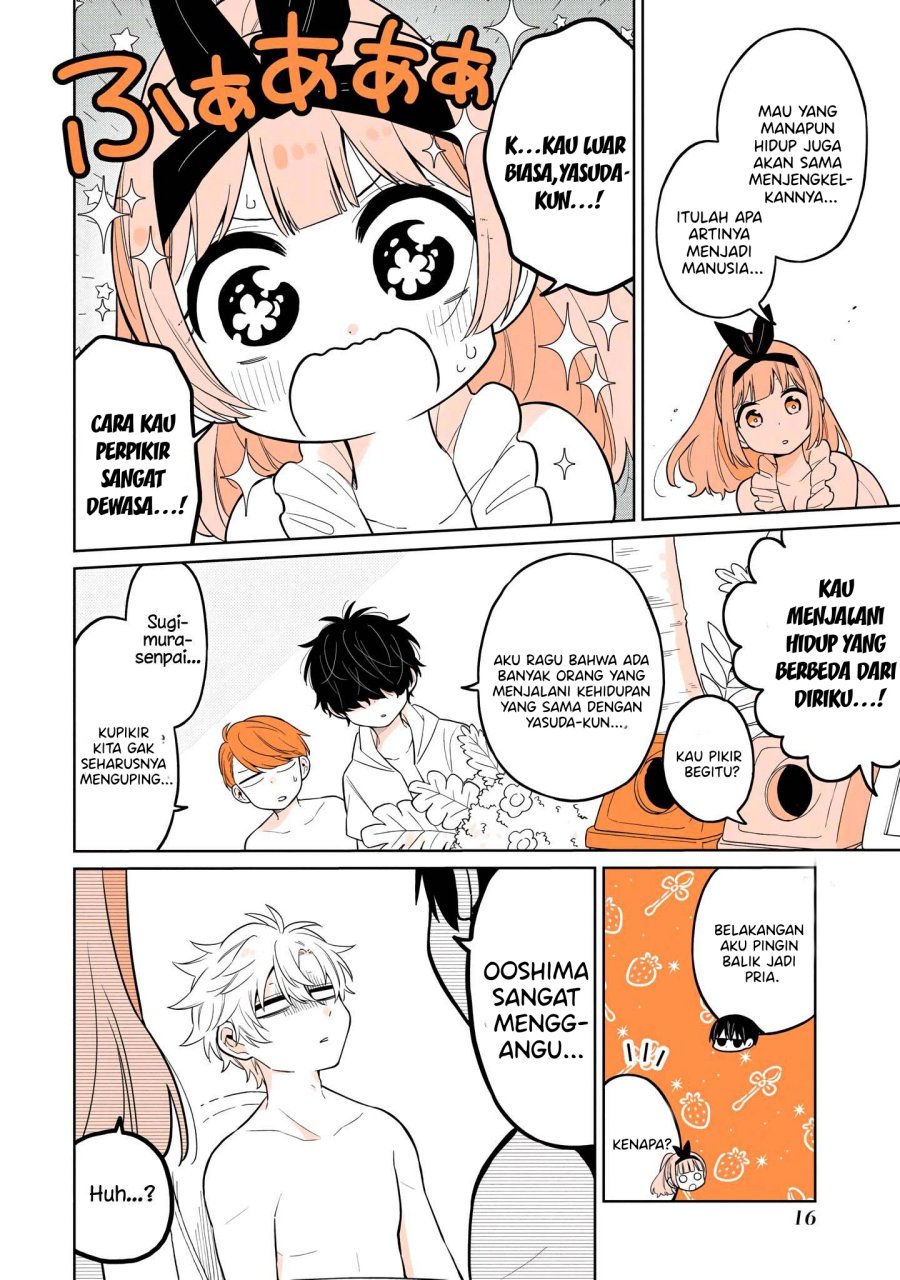 A Lazy Guy Woke Up As A Girl One Morning Chapter 16 Gambar 18