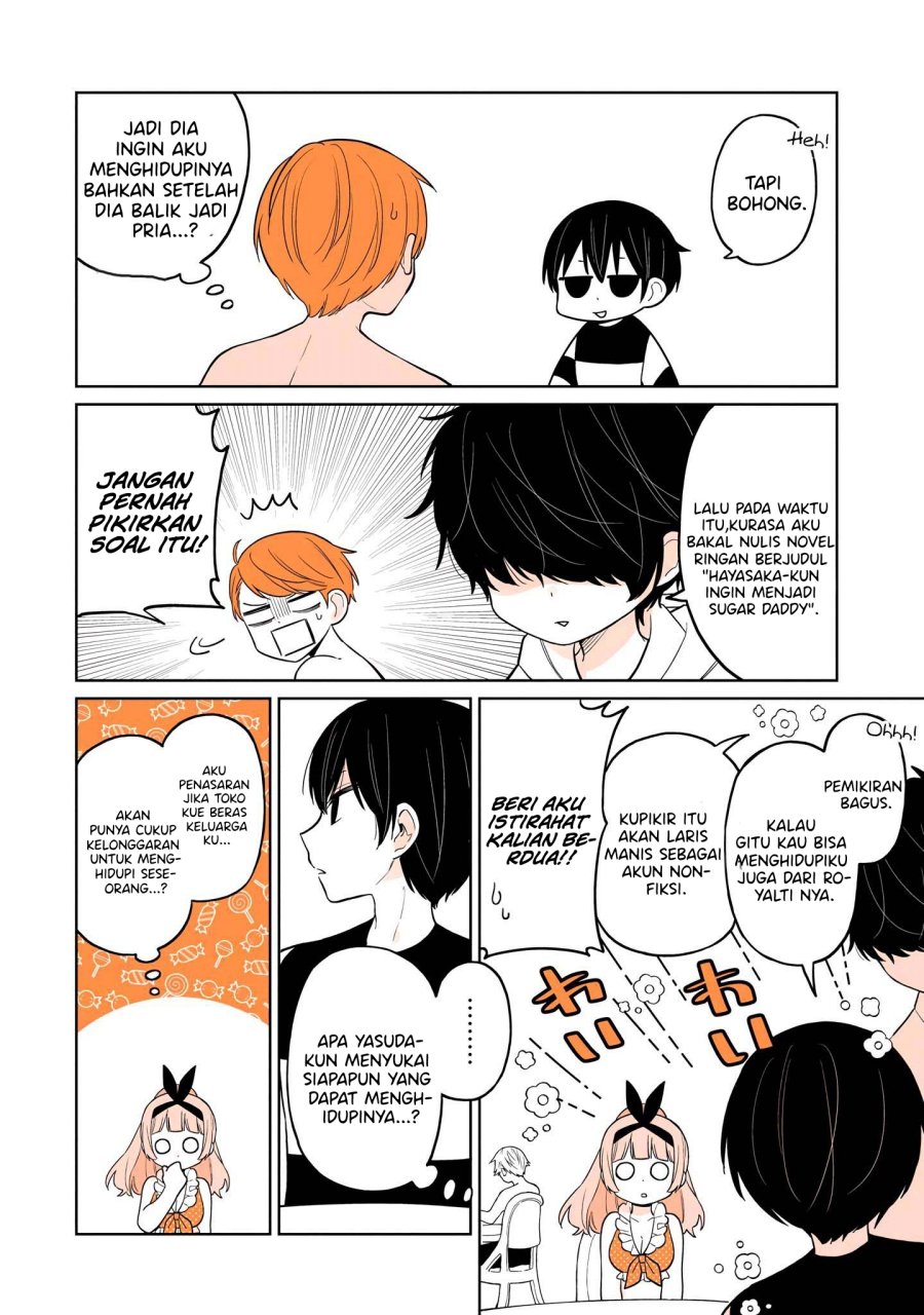 A Lazy Guy Woke Up As A Girl One Morning Chapter 16 Gambar 22
