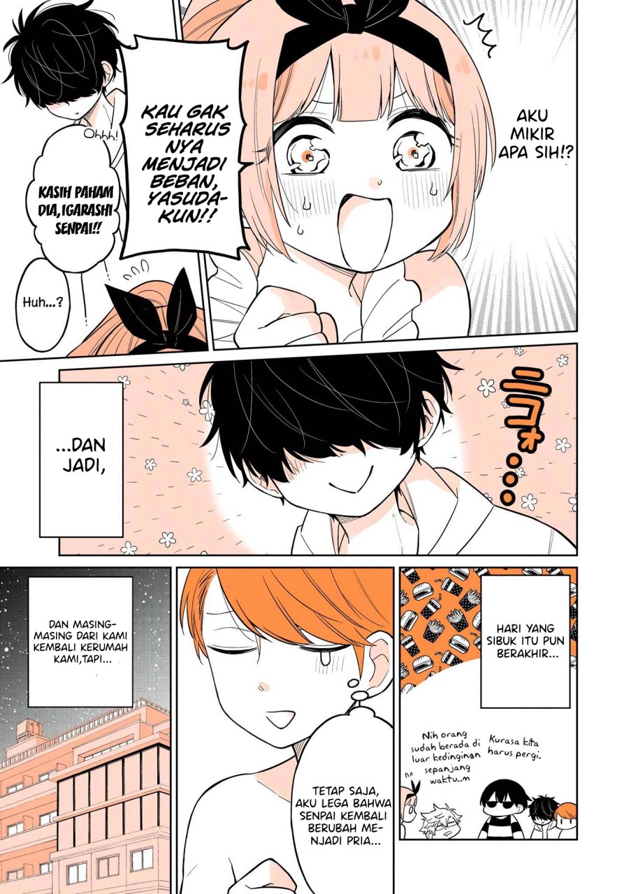 A Lazy Guy Woke Up As A Girl One Morning Chapter 16 Gambar 23