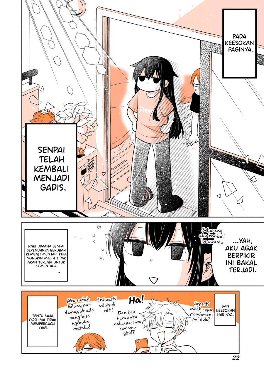 A Lazy Guy Woke Up As A Girl One Morning Chapter 16 Gambar 24