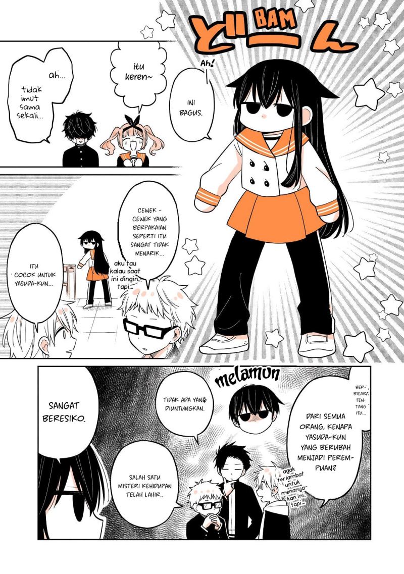 A Lazy Guy Woke Up As A Girl One Morning Chapter 22 End Gambar 10