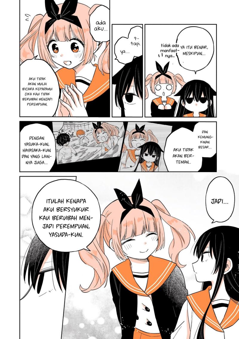 A Lazy Guy Woke Up As A Girl One Morning Chapter 22 End Gambar 11