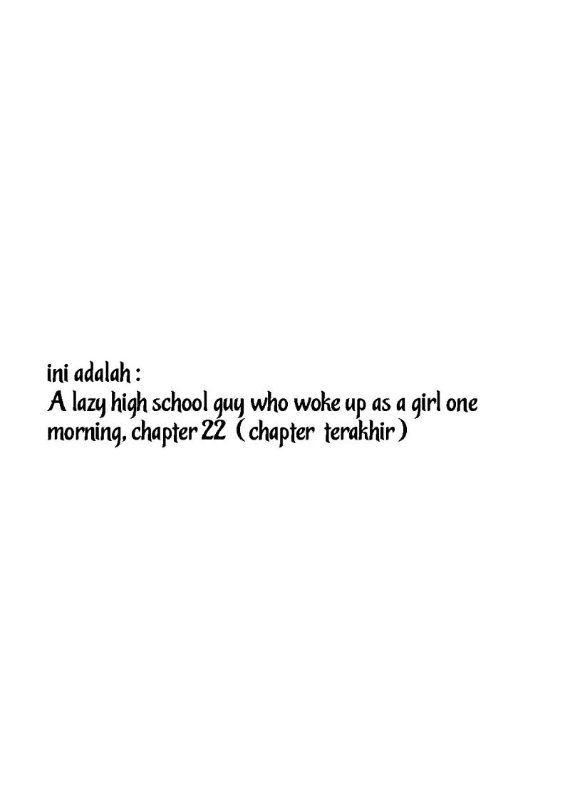 A Lazy Guy Woke Up As A Girl One Morning Chapter 22 End Gambar 26