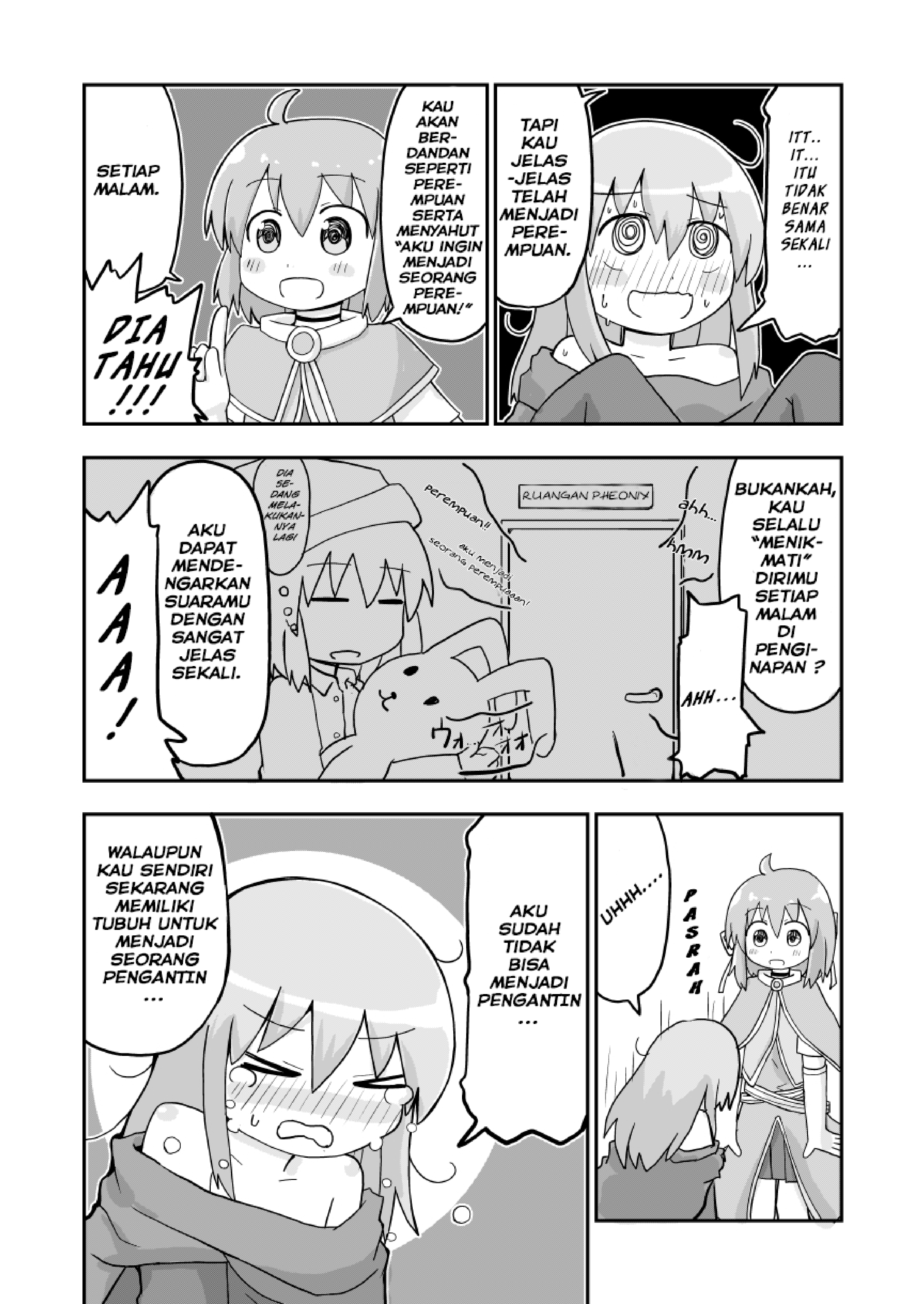 A Manga About a Hero Who Pulled Out the Holy Sword and Became a Girl Chapter 01 Gambar 4