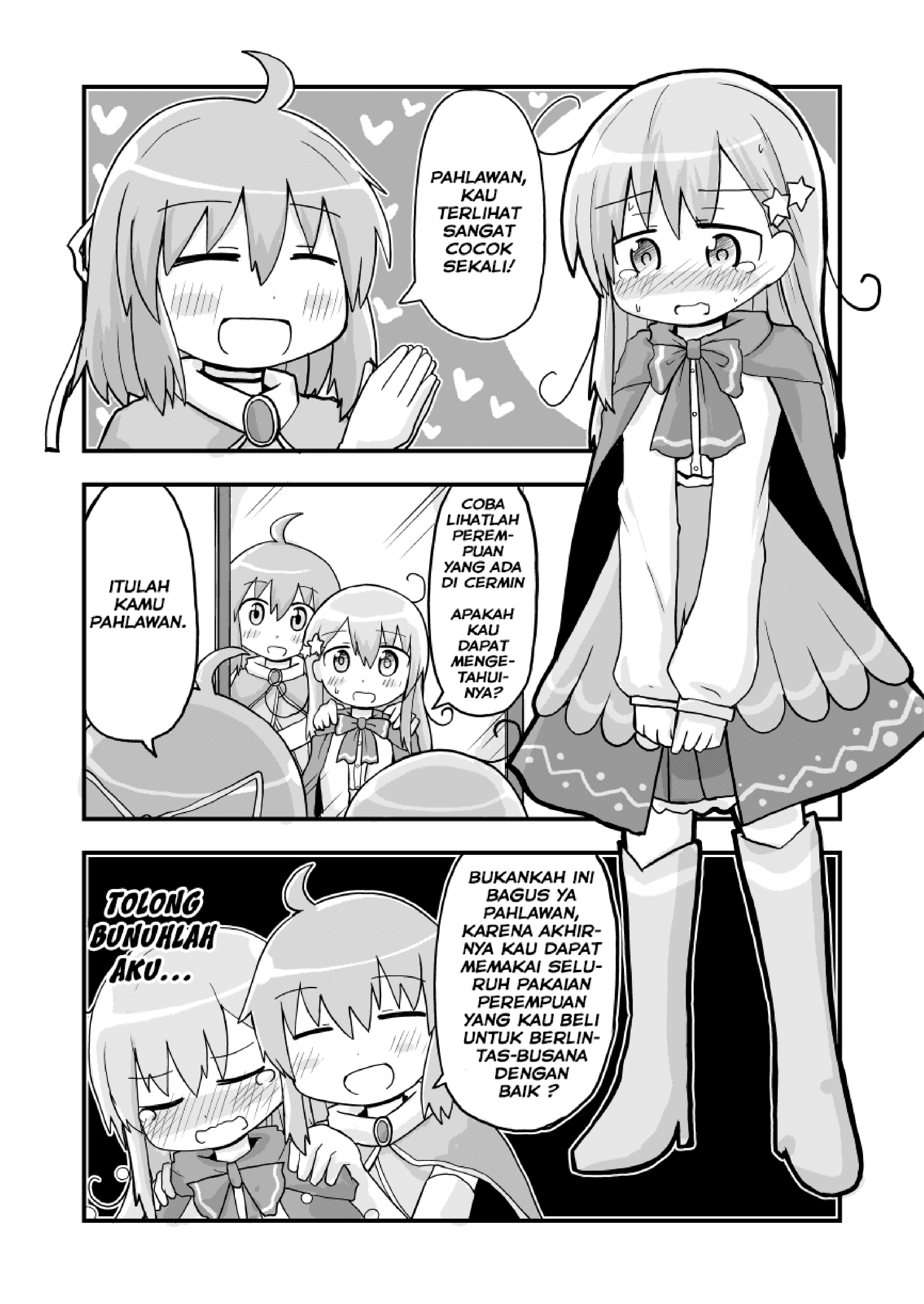 A Manga About a Hero Who Pulled Out the Holy Sword and Became a Girl Chapter 02 Gambar 1