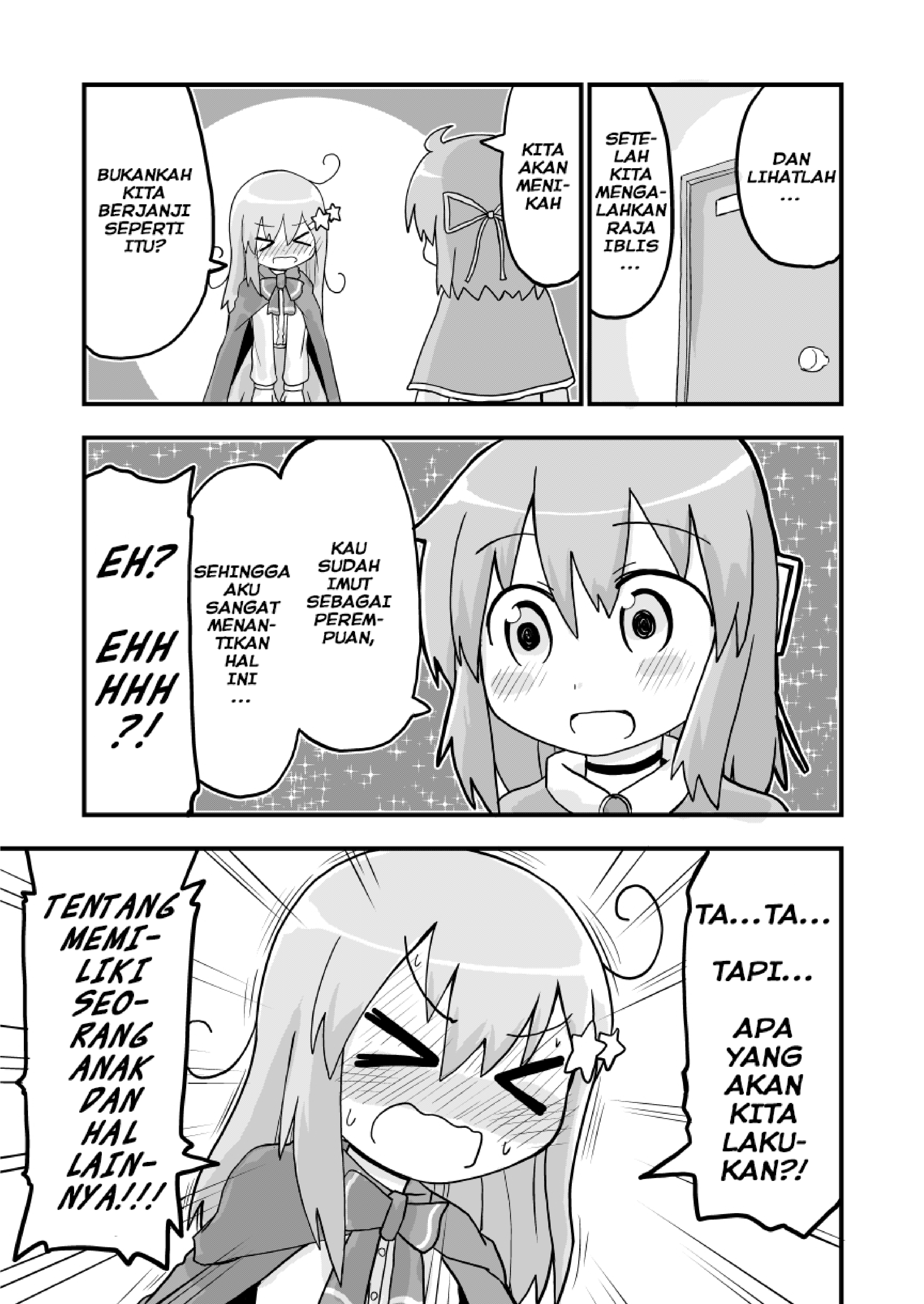 A Manga About a Hero Who Pulled Out the Holy Sword and Became a Girl Chapter 02 Gambar 3