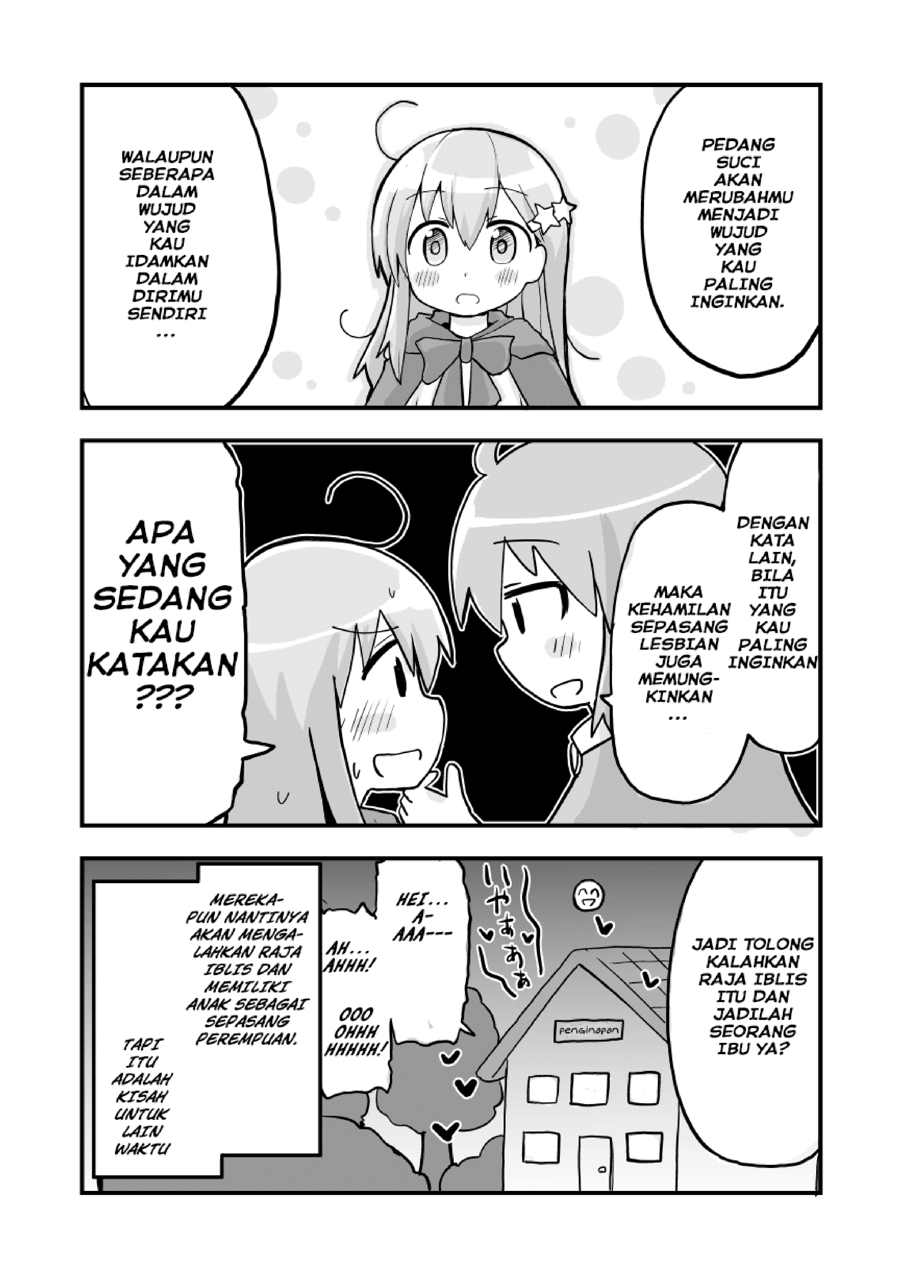 A Manga About a Hero Who Pulled Out the Holy Sword and Became a Girl Chapter 02 Gambar 4