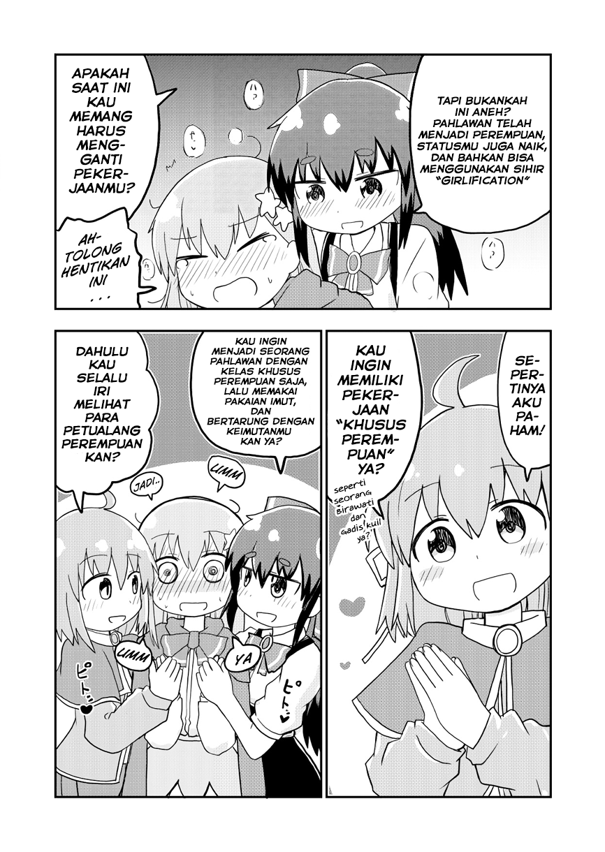 A Manga About a Hero Who Pulled Out the Holy Sword and Became a Girl Chapter 06 Gambar 3
