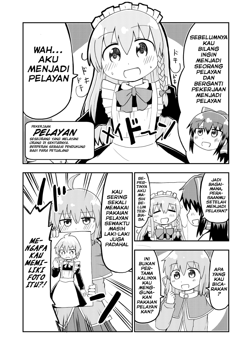 A Manga About a Hero Who Pulled Out the Holy Sword and Became a Girl Chapter 07 Gambar 1