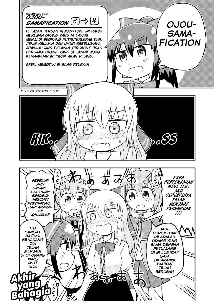 A Manga About a Hero Who Pulled Out the Holy Sword and Became a Girl Chapter 07 Gambar 4