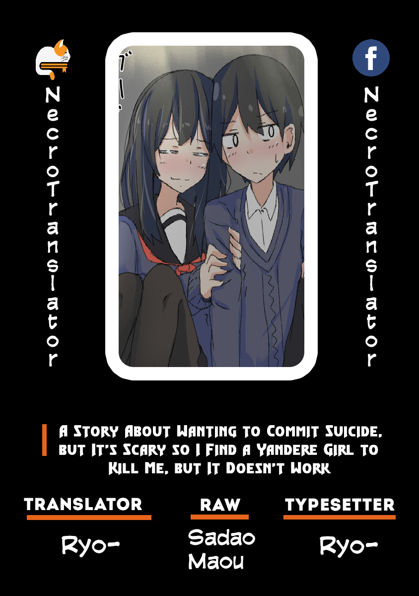 A Story About Wanting To Commit Suicide, But It’s Scary So I Find A Yandere Girl To Kill Me, But It Doesn’t Work Chapter 10 Gambar 1