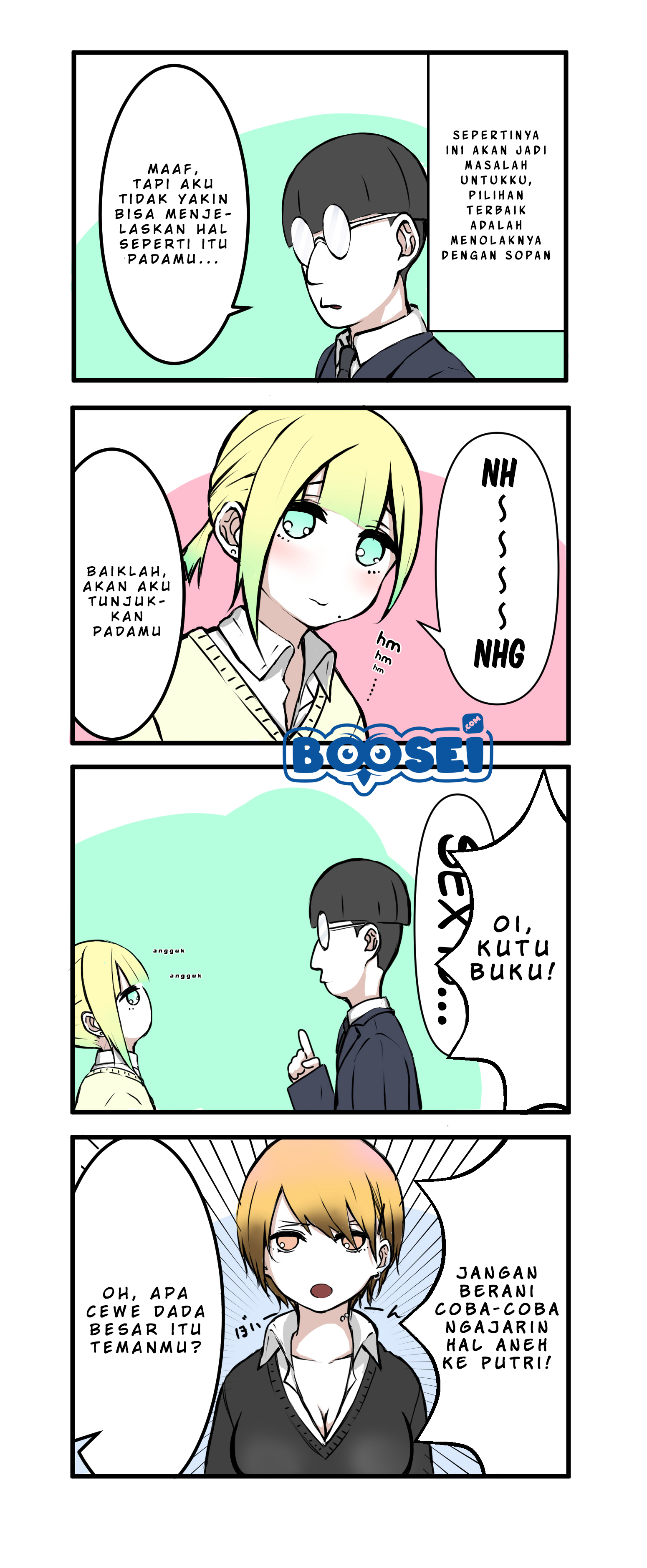 A Story About a Blonde Virgin Girl Who Acquires Sexual Knowledge Chapter 03 Gambar 2