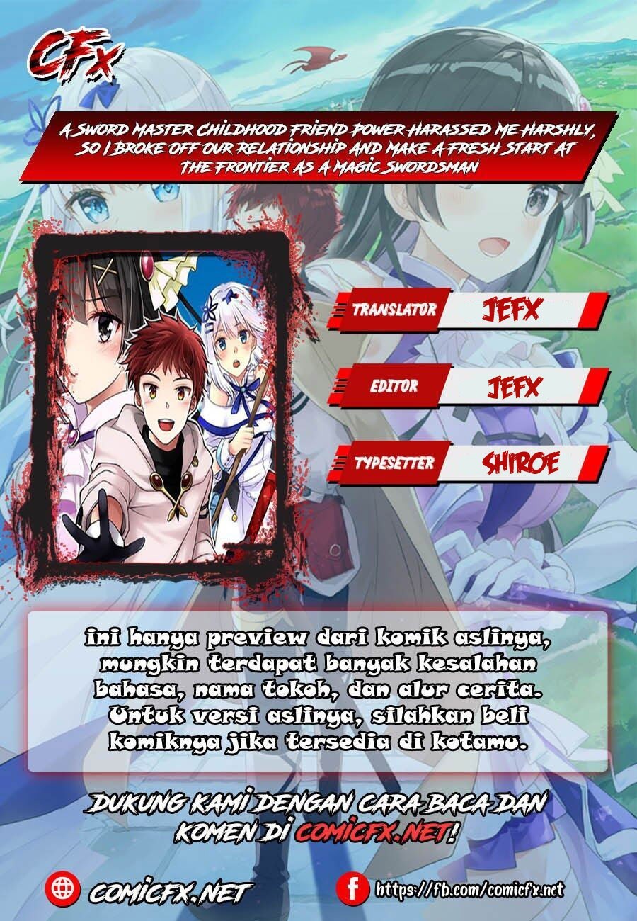 A Sword Master Childhood Friend Power Harassed Me Harshly, So I Broke off Our Relationship and Make a Fresh Start at the Frontier as a Magic Swordsman Chapter 02.3 Gambar 2