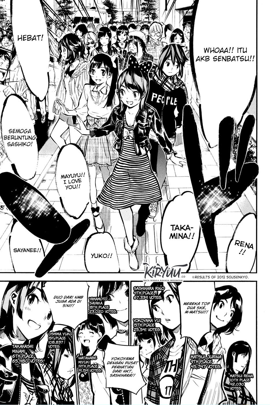AKB49 Chapter 180 Gambar 12