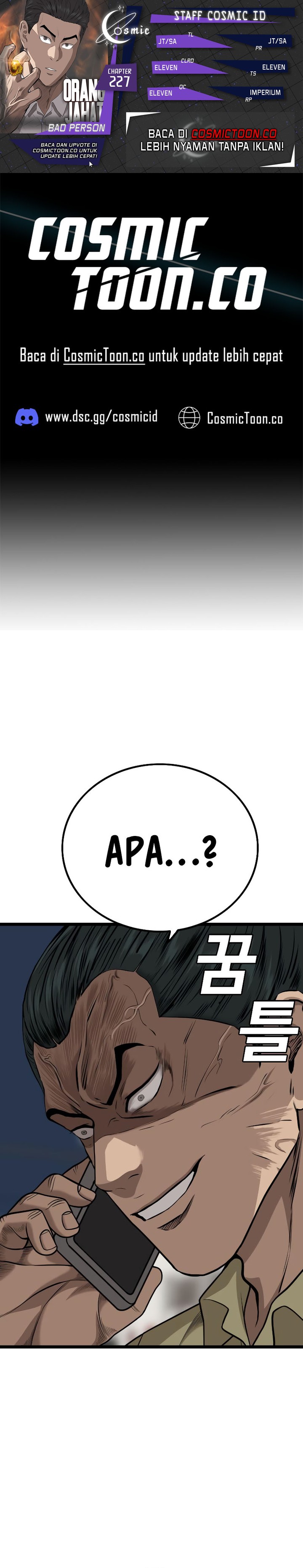 A Bad Person Chapter 227 Gambar 1