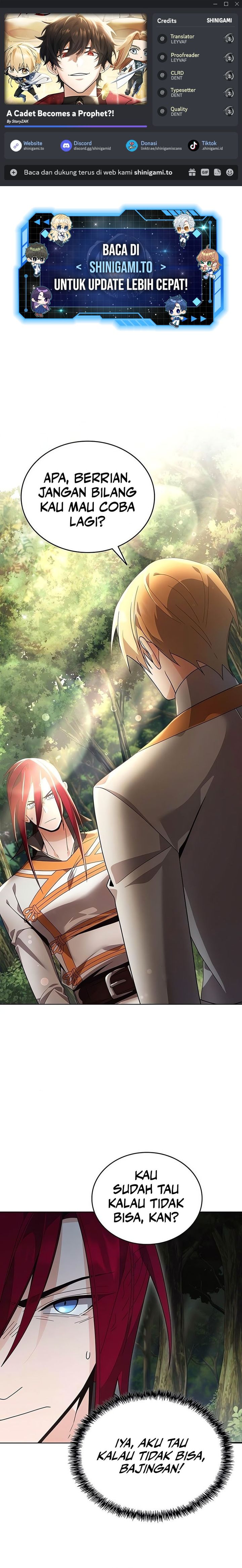 A Cadet Becomes A Prophet?! Chapter 15 Gambar 1