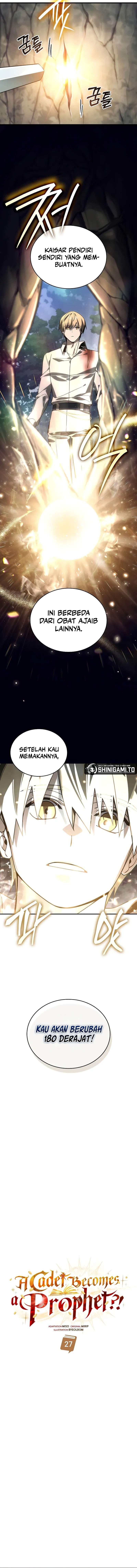 A Cadet Becomes A Prophet?! Chapter 27 Gambar 10