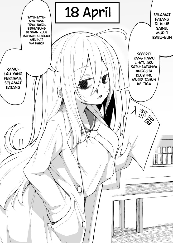A Girl Whose Dark Circles in Her Eyes Disappear As the Story Progresses Chapter 01 Gambar 2