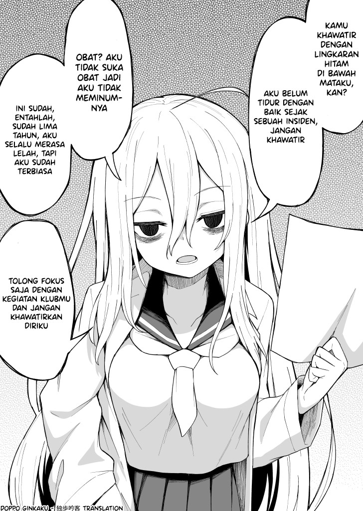 A Girl Whose Dark Circles in Her Eyes Disappear As the Story Progresses Chapter 01 Gambar 3