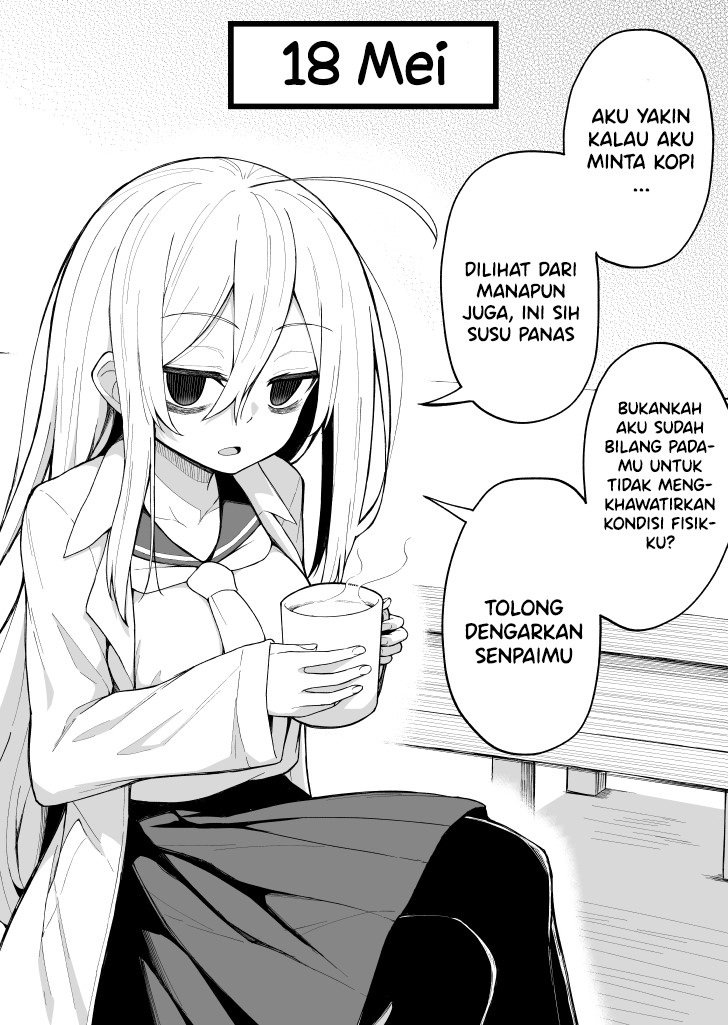 A Girl Whose Dark Circles in Her Eyes Disappear As the Story Progresses Chapter 02 Gambar 1