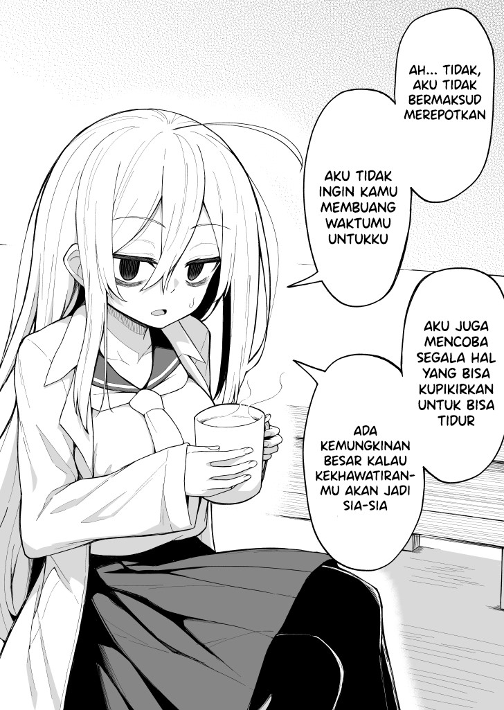 A Girl Whose Dark Circles in Her Eyes Disappear As the Story Progresses Chapter 02 Gambar 2