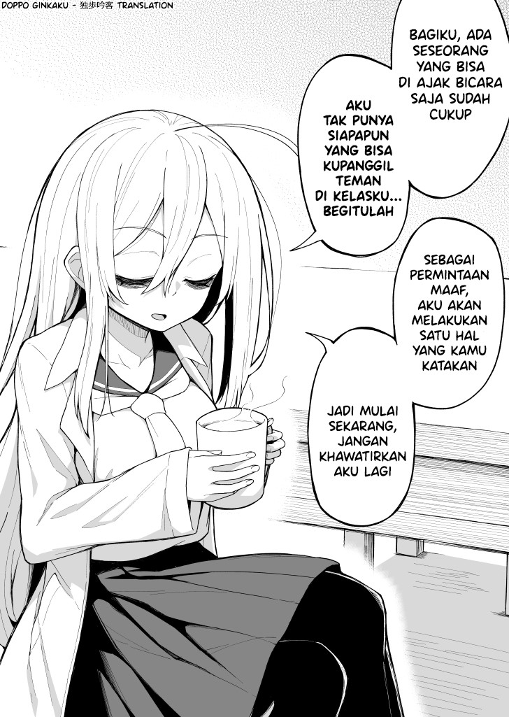 A Girl Whose Dark Circles in Her Eyes Disappear As the Story Progresses Chapter 02 Gambar 3