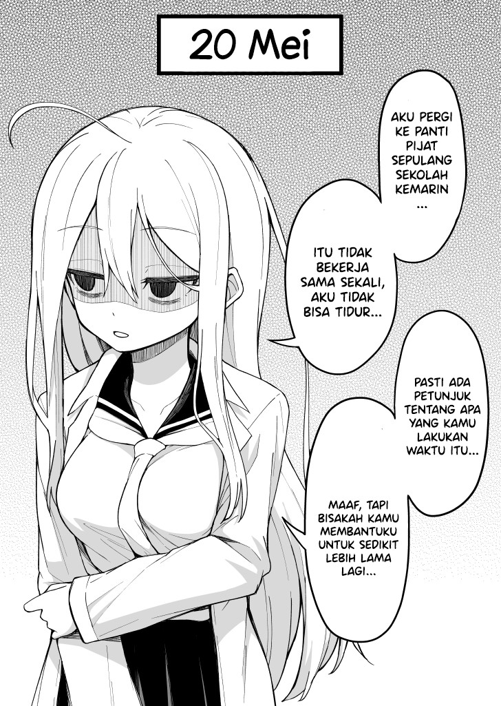 A Girl Whose Dark Circles in Her Eyes Disappear As the Story Progresses Chapter 04 Gambar 1