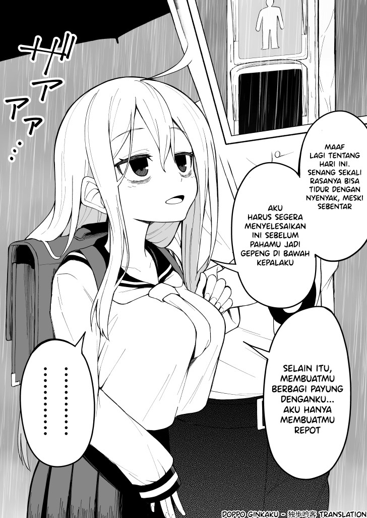 A Girl Whose Dark Circles in Her Eyes Disappear As the Story Progresses Chapter 04 Gambar 2