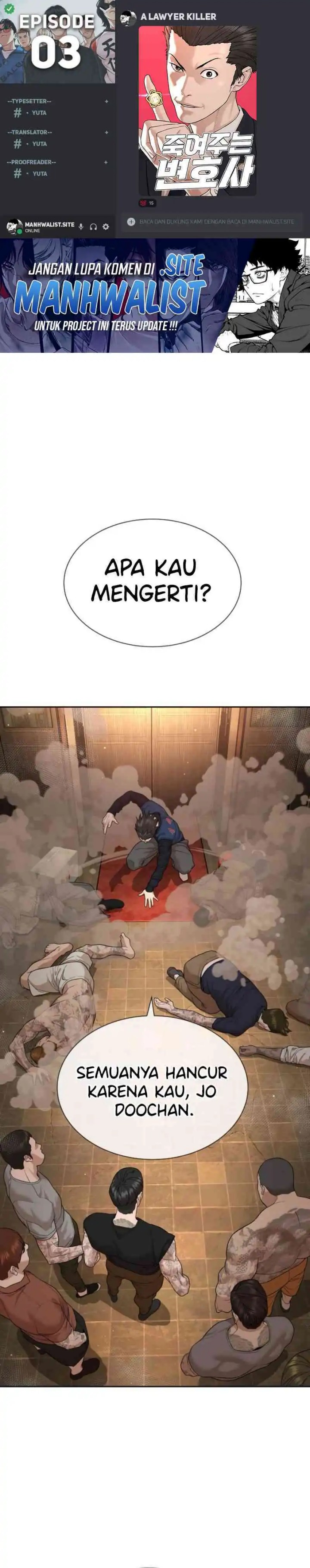 A Lawyer Killler (Killer Lawyer) Chapter 03 Gambar 1