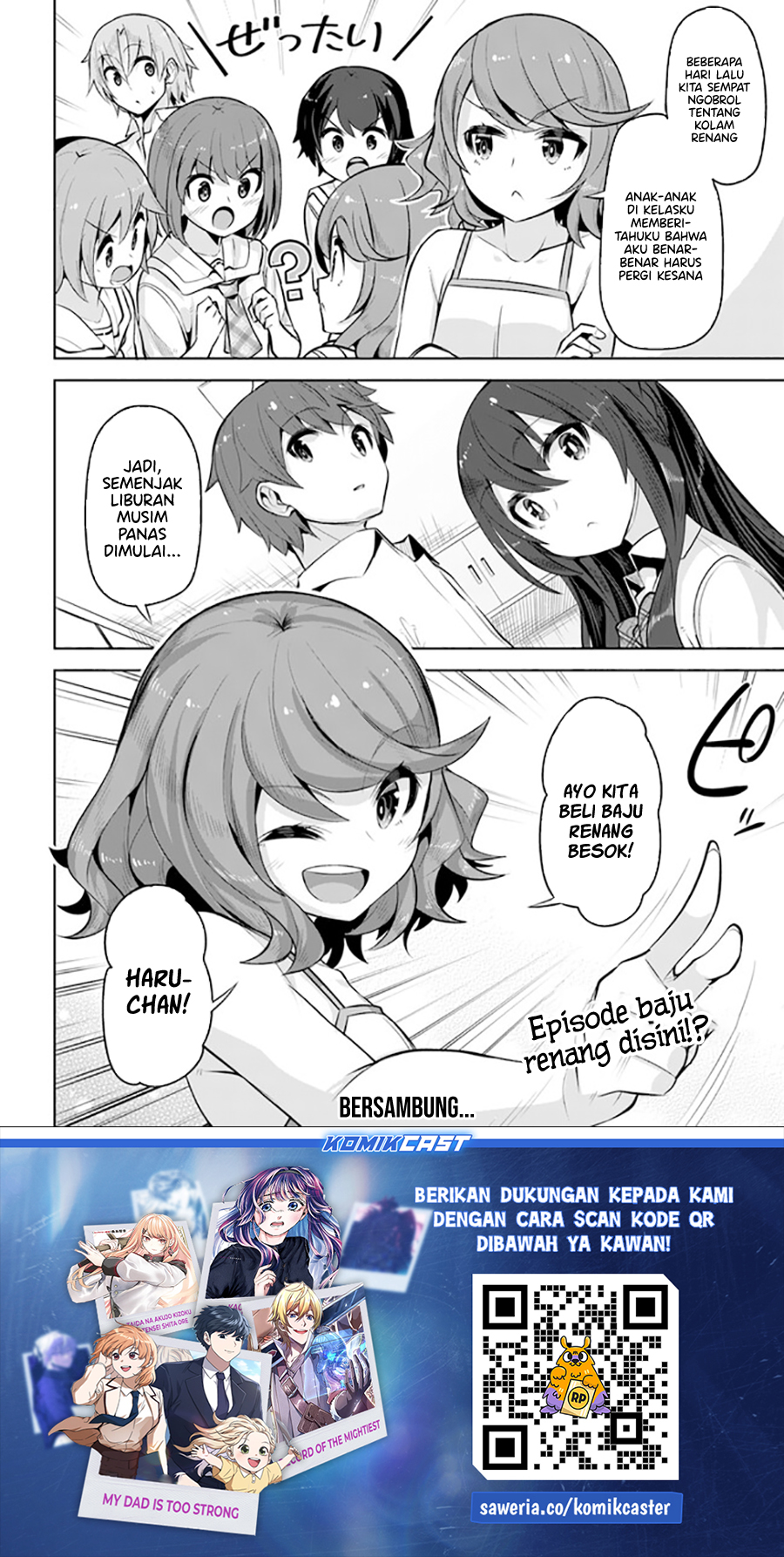A Neat and Pretty Girl at My New School Is a Childhood Friend Who I Used To Play With Thinking She Was a Boy Chapter 26 Gambar 32