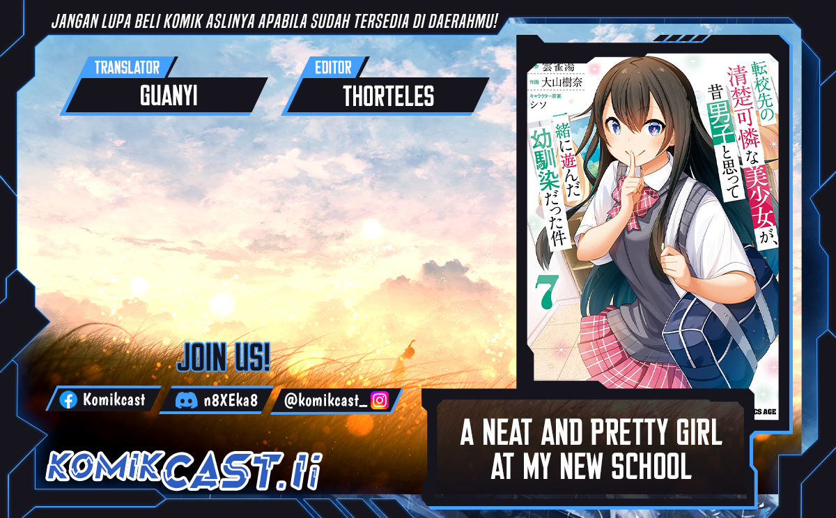 A Neat and Pretty Girl at My New School Is a Childhood Friend Who I Used To Play With Thinking She Was a Boy Chapter 28 Gambar 1