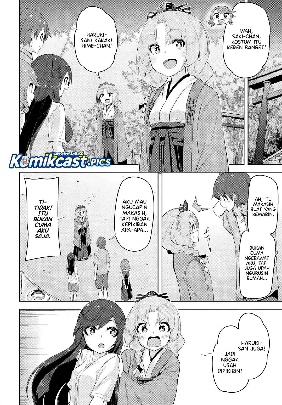 A Neat and Pretty Girl at My New School Is a Childhood Friend Who I Used To Play With Thinking She Was a Boy Chapter 37 END Gambar 7