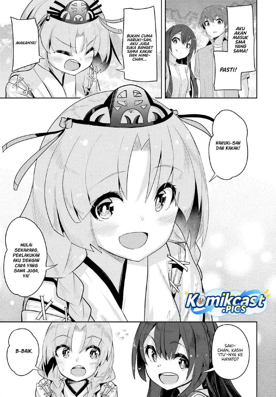 A Neat and Pretty Girl at My New School Is a Childhood Friend Who I Used To Play With Thinking She Was a Boy Chapter 37 END Gambar 25