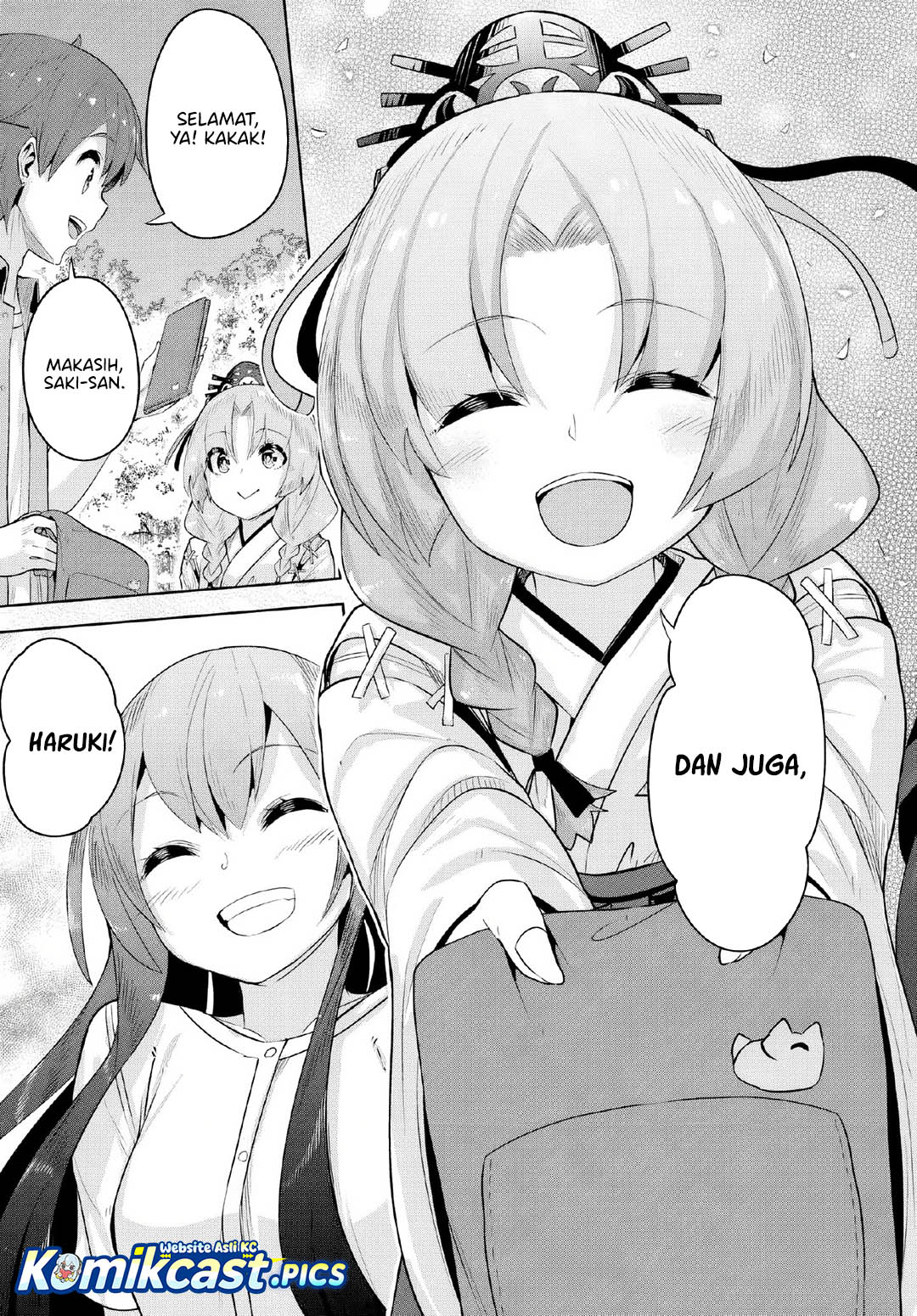 A Neat and Pretty Girl at My New School Is a Childhood Friend Who I Used To Play With Thinking She Was a Boy Chapter 37 END Gambar 27