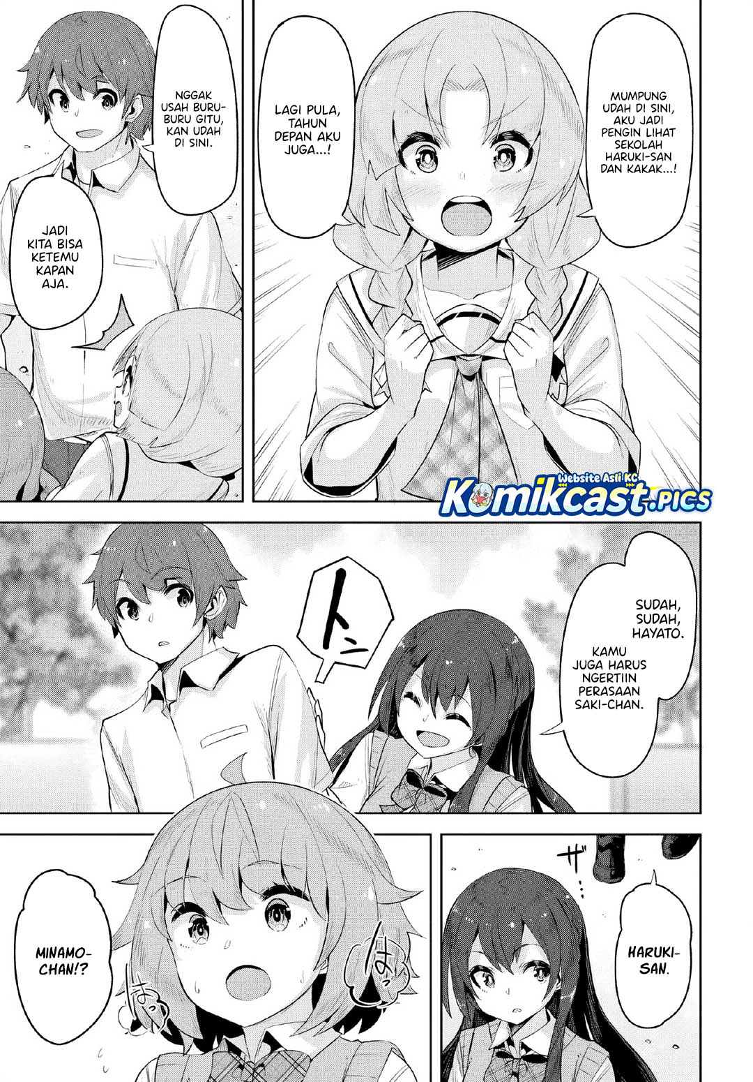 A Neat and Pretty Girl at My New School Is a Childhood Friend Who I Used To Play With Thinking She Was a Boy Chapter 37 END Gambar 33