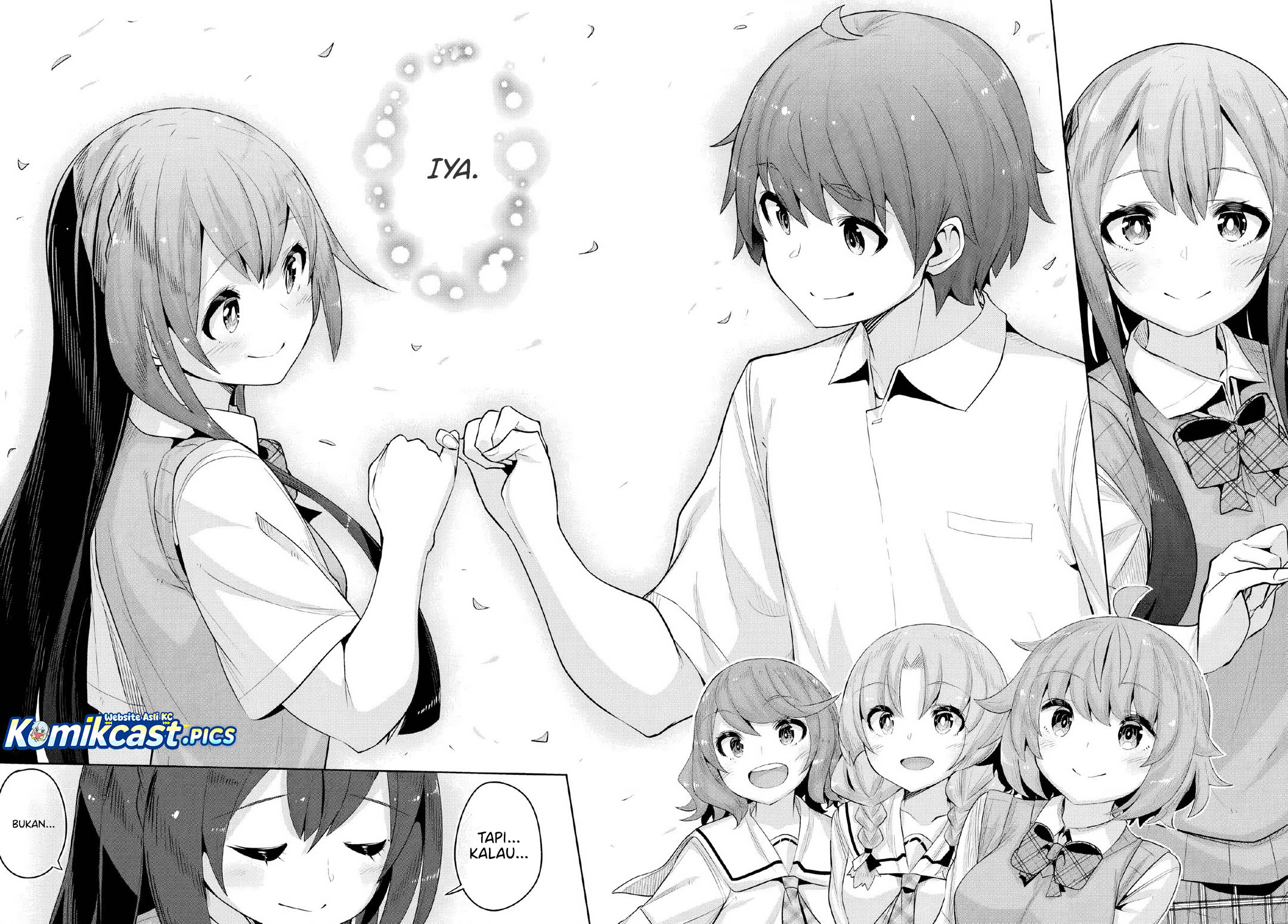 A Neat and Pretty Girl at My New School Is a Childhood Friend Who I Used To Play With Thinking She Was a Boy Chapter 37 END Gambar 36
