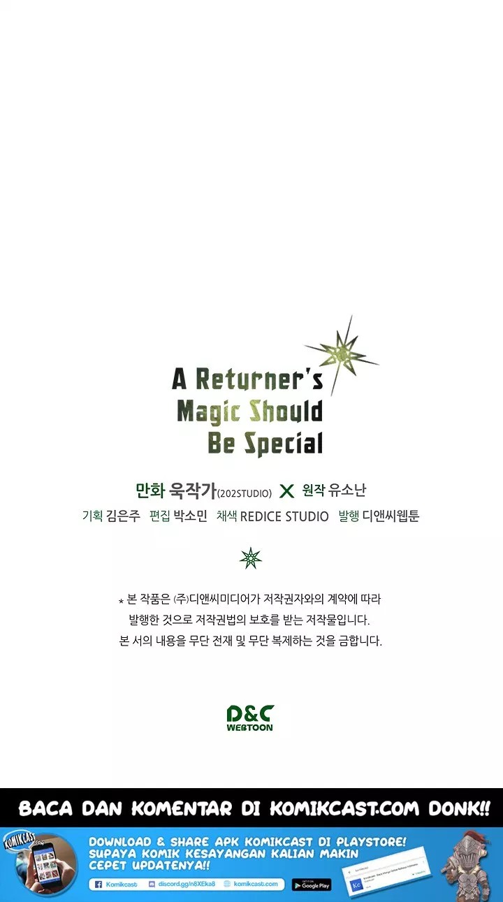 A Returner’s Magic Should Be Special Chapter 56 Gambar 56