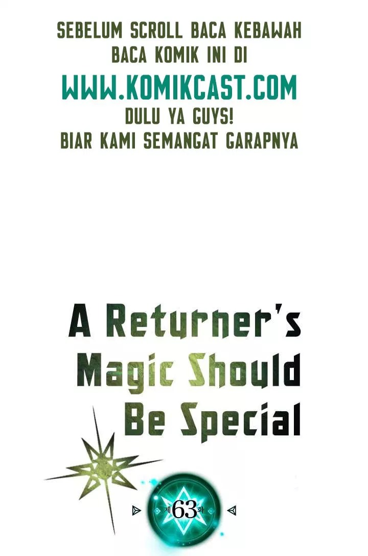 A Returner’s Magic Should Be Special Chapter 63 Gambar 2