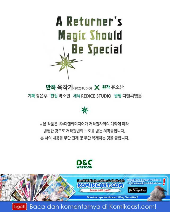 A Returner’s Magic Should Be Special Chapter 69 Gambar 77